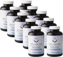 Relumīni Advanced Vitamīna C papildinājums ar Rose HIPS – 1000mg C vitamīna, Imūnsupport & Collagen ražošanas, Ražots ASV - 180 Kapsulas x 10 pudeles