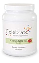 Atzīmējiet vitamīnus Kalcijs Plus - 500mg Kalcija citrāts, 333 SV D3 vitamīns un 34mg Magnijs pēcbariatriskās operācijas - bez lipekļa un bez cukura, 270 košļājamās tabletes