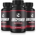 (3 Pack) ErecPower vīriešiem, Official ErecPower Tabletes, Visi dabas vīriešu papildinājums, Kapsulas, lai uzlabotu enerģiju un vispārējo veselību, Erec Power Support for Peak Performance, Vitamīnu, Review (180 kapsulas)