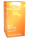 Bio Nutrition D3 12000 Iu Vegi-Caps, 50 Skaits