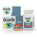 Ocuvite Acu vitamīns un minerālvielas Papildinājums, luteīns un antioksidanti A, C & E vitamīni, cinks acu veselībai un atbalstam, vitamīni acīm, 60 tabletes