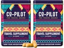 2. papildinājums Iepakojums: Jet Lag Prevention + Ashwagandha, Rhodiola, D3+ Imūnsupport, Enerģija, Gremošanas veselība ; Airplane Travel Essentials Multivitamine; Vegan; 120 Skaits