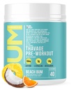 Raw Pre Workout Pulveris, Thavage (Beach Bum) - Chris Bumstead Sporta Uztura papildinājums vīriešiem un sievietēm - Cbum Pre Workout darba, hidratācija, Garīgā Focus & Enerģija - 40 Kalpo
