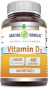Amazing Formulas D3 vitamīns Papildinājums 