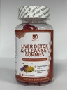Lukaree Aknas tīrīt Detox & Remonts Gummies - Milk Thistle Silymarin, Dandelion, Artichoke ekstrakts un plūškoka - Nav cukura, Aveņu Flavor - 90 Count