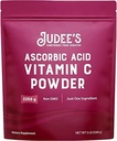Judee's Pure C vitamīna pulveris 5 lb - 100% Non-GMO, no glutēna un bez kailgliemežiem - (L - Askorbīnskābe) - Imūnsupport & Antioksidants Papildinājums - Nav Filters - Kosmētikas un konservantu pārtikas