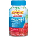 Emergen-C Imūnās+ Triple darbība Imūnsupport Gumies, BetaVia (R), 1000mg vitamīns C, B Vitamīni, vitamīns D un antioksidanti, aveņu, Atpakaļ uz skolu Essentials – 45 Skaits
