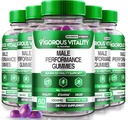 NutraRize (5 Pack) Vighrous Vitality Gumies, Vighrous Vitality Vīriešu Enhancement Gumies, Palielināta Uzticība un Stamin Vitality Gummy, Horny Kazas Nezāļu vīriešiem Gomitas Enchantment (300 Gumies)