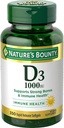 Dabas Bounty Bounty D-1000 IU Diētiskās Papildinājums Ātrās atbrīvošanas Šķidrie Softgels 350 ea (2. iepakojums)