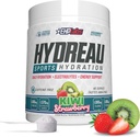 EHP Labs Hydreau Electrolytes Powder Nē Cukurs - Hidrācija Pulveris Izturībai un enerģijai - Elektrolītu pulveris vīriešiem un sievietēm - Bezcukura Elektrolīti - Kiwi Strawberry (40 Serves)