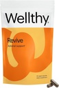 Wellthy Revive Stress Support Kapsulas - Boost Enerģijas un uzlabot garīgo labsajūtu (60 Skaits)