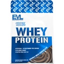 Evlution Nutrition 100% sūkalu proteīns, 25g sūkalu proteīna, 6g BCAA, 4g glutamīna, bez lipekļa (1 LB, dubulti bagāta šokolāde)