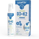 D3 vitamīna un K2 vitamīna šķīdums iekšķīgai lietošanai (60 devas) - 75 mkg, 3000 SV Multivitamīnu Spray- Muskmelon Flavor - Viegla uzsūkšanās Iekšķīga D vitamīna Šķidruma papildinājums - Kaulu veselības atbalsts un Imūnais aerosols pieaugušajiem