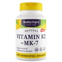 Veselīgas izcelsmes K2 vitamīns 100 μg (MK-7, ne-GMO, bez lipekļa, kardiovaskulārs atbalsts, kaulu atbalsts), 180 Veggie gels