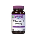 Bluebonnet Nutrition C vitamīns 500 mg Dārzeņu kapsulas, askorbīnskābe, imūnās veselības un ādas veselībai, vegans, veģetārietis, neĢMO, bez lipekļa, bez sojas, bez piena, košera, 180 Dārzeņu kapsulas