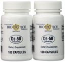 Bio-Tech - D3-50 50 000 SV, 100 Skaits (2. iepakojums)