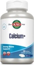KAL Calcium + ActivGels 1000mg     - kalcija, magnija, cinka un vitamīna D- 3 - - Izstrādāts, lai palīdzētu atbalstīt veselīgu zobus un kaulus - bez sojas - 100 softgels