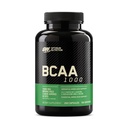 Optimum Nutrition Instantized BCAA sazarotas ķēdes Essential Aminoskābju kapsulas, 1000mg, 200 Skaits