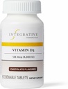 D3 vitamīns 125 μg - D papildinājums kaulu veselībai un imunitātei * - Bez lipekļa un bez piena - Šokolādes uzlējumi, 90 košļājamās tabletes (90 Servējumi)