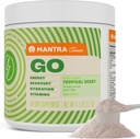 Zahler Mantra Go, pirms-Workout Enerģijas Booster Papildinājums, Tropu Berry Flavored, 30 Servings.