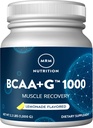 MRM BCAA+G, Lemonāde, 35.2-Ounce (1000g) Plastmasas trauks