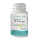 Dabas Trove Melatonīns 3mg + L Theanine 200mg – Mierīgs un relaksācija – 120 Kosher Vegetarian Kapsulas
