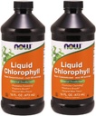 Tagad pārtikas produkti Hlorofils un piparmētra, 16 OZ LIQUID (2. iepakojums)
