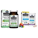 Dzīves dārzs Dr Formulēti Gremošanas Fermenti ar Papain, Bromelain un Dr Formulated Probiotikas Organic Kids+ Plus C & D vitamīns - Berry Cherry
