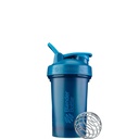 BlenderBottle Classic V2 Shaker Pudele Perfekta Olbaltumvielu krata un pirms treniņa, 20-Ounce, Ocean Blue