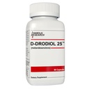 D-Drodiols 25 - Masa, stiprums, & jauda - 1 mēneša piegādes