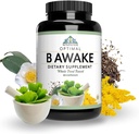 Optimālās veselības sistēmas B Awake --- Super B Vitamīnu/enerģijas maisījums un visa pārtika + enzīmi un probiotikas absorbcijai - 90 kapsulas