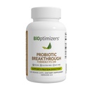 BiOptimizers Probiotikas Izrāviens – Lactobacillus Plantarum OM Probiotikas & Prebiotikas Veselības papildinājums Gut, Gremošanas un imūnās Atbalsta Probiotikas sievietēm Vīriešiem – 120 Vegan kapsulas