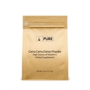 PURU ORIĢINĀLS SASTĀVDAĻAS Camu Camu (4oz) vitamīns C, Brazīlijas Superfood, Lab-Verified, Non-GMO