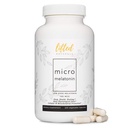 Pacelts dabīgs Micro Melatonin Ģimenes Izmērs - Melatonīns ātram un labākam miegam, Viegli norīt 220 Dārzeņu kapsulas ar zemu Melatonīna devu, ne-GMO, ātri izšķīdina melatonīnu 100 μg