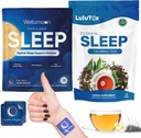 Wellamoon Miega Patches & Lulutox Miega Tējas Bundle (28 Patches & 28 Servējumi)