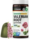 BIO KRAUTER Valerian Root Gumies - 1800 mg Stiprums - 90 Vegan Chews - No Melatonin - Atbalsts Relaxation & Caltness - Valerian Root ekstrakts