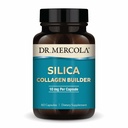 Dr. Mercola Silica Collagen Builder - augu izcelsmes silica papildinājums atbalsta ādai, matiem, nagu un kaulu veselībai - ne-GMO, bez lipekļa un sojas - 60 kapsulas (60 Kalpo)