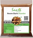 Neem Bark pulveris Neem Chhal pulveris, noderīgs nogurums, ādas slimības, vitamīnu piedevas, 100gm