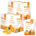 Ener-C Bezcukura enerģija Apelsīnu Multivitamīnu dzēriens Mix Vitamīnu C 1000mg & Elektrolīti - Dabīgs Immunity Atbalsts ar reālu augļu sulu pulveri Ne-GMO Vegan & Gluten Bezmaksas - 60 Skaits
