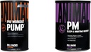 Dzīvnieku sūknis Preworkout PM nakts atgūšanas komplekss (30 Skaits)