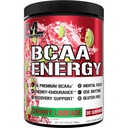 EVL BCAAs Aminoskābju pulveris - BCAA Energy pirms Workout Pulveris muskuļu atgūšanai Lean izaugsmi un izturību - Rehidratizējot pēc treniņa atgūšanas Dzēriens ar dabisko kofeīnu - Ķiršu Limade