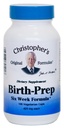 Christopher's Original Formulas Birth- Prep Capsules 100 ct - Herbal Blend for Supplementant Mothers - atbalsta dabisks preparāts bērna piedzimšanas