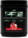 Pre JYM X Tiger ir asins Advanced pirms-Workout pūderis Massive sūkņi, Citrulline Nitrate, Dynamine, NO3T Betaine, BCAA s, Nootrops, Kreatine, Beta-Alanine, JYM Papildzinātne, 20 Servējumi