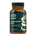 Gaia Herbs Ashwagandha Saknes - Stress Relief & Sleep Support Papildinājums - Atbalsta Līdzsvaroti enerģijas līmeņi un Pozitīvs Outlook* - 60 Vegan šķidrās Phyto kapsulas (30 dienu piegādes)