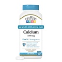 21. gadsimta kalcija Plus D tabletes, 1000 mg, 90 Skaits