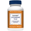 Vitamīnu veikals Lycopene 10MG, antioksidants, kas atbalsta sirds un asinsvadu, prostatas un šūnu veselību (180 Softgels)