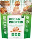 Par laiku Vegan proteīns pulveris 20g Sālīts karamelis, Dabiskās sastāvdaļas, ne-GMO, augu bāzes, bez lipekļa, bez sojas, bez piena, 32 Kalpo