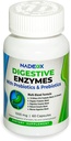 Gremošanas ENZYMES 1000MG + Prebiotikas un probiotikas sievietēm un vīriešiem - 60 kapsulas