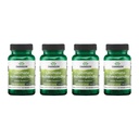 Swanson Ultimate Ashwagandha KSM-66 - Augu papildinājums, kas atbalsta veselīgu stresa līmeni un relaksācija - Dabas formula, lai veicinātu Calm & Relaxed Mindset - (60 Veggie kapsulas, 250mg katrs) (4 iepakojums)