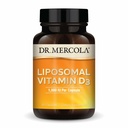 Dr. Mercola Liposomālais vitamīns D3 - atbalsta sirds, kaulu un imūno veselību - 1 000 SV uz vienu Kalpošanu - bez GMO, bez sojas un lipekļa - 30 kapsulas (30 Kalpo)
